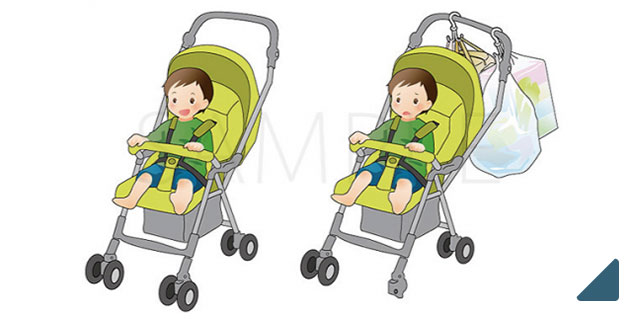 ベビー用品イラスト