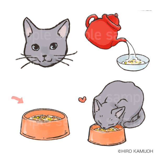 アイシア フリーズドライフードイラスト